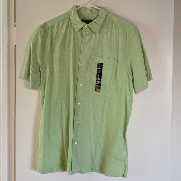 lime green dress shirt